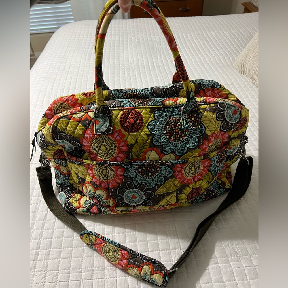 Vera Bradley large weekender bag. Excellent condition!